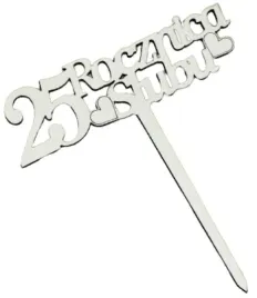 topper-na-tort-bialy-25-rocznica-slubu