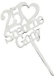 topper-na-tort-bialy-srebrne-gody-25-rocznica