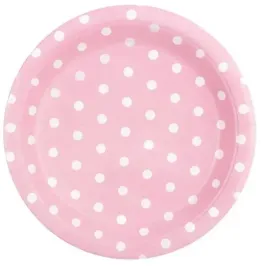 talerzyki-rozowe-w-biale-kropki-na-urodziny-6szt