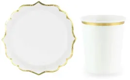 zestaw-bialy-zloty-talerzyki-kubeczki-12szt
