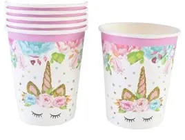 kubeczki-rozowe-jednorozec-papierowe-urodziny-6szt