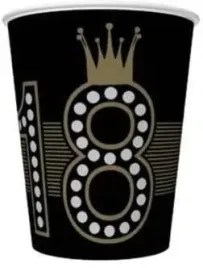 kubeczki-czarne-na-18-urodziny-zlota-korona-8szt