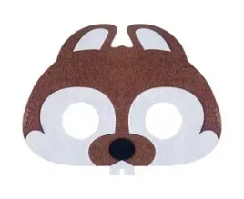 maska-filcowa-bobr-dla-dzieci-zwierzatka-17x13cm