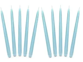 duze-swiece-stozkowe-blekitne-matowe-10szt-24cm