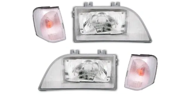 FSO POLONEZ 78-02 REFLEKTORY + MIGACZE ZESTAW