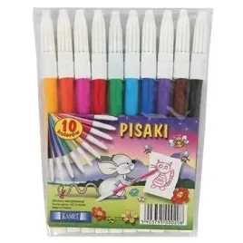pisaki-szkolne-mazaki-flamastry-kamet-10-kolorow