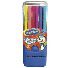 pisaki-12-kol-w-plastikowym-pudelku-bambino