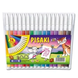 pisaki-szkolne-mazaki-flamastry-kamet-16-kolorow
