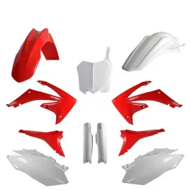 plastikow-full-kit-polisport-crf-250r-450r-10-09-czerwono-bialy-wytrzymale