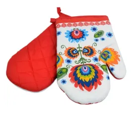komplet-2-rekawice-kuchenne-z-magnesem-folk-red