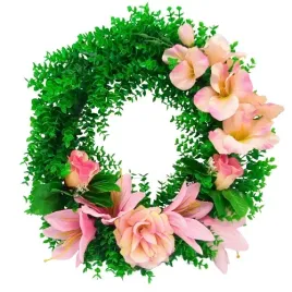 wianek-wieniec-eukaliptus-lilie-roze