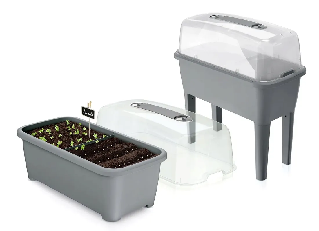 prosperplast-respana-planter-set-drep770-szary-stan-nowy