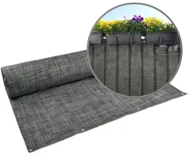 oslona-balkonowa-na-balkon-taras-mata-technorattan-szara-na-wymiar-650g-m2