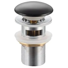 korek-umywalkowy-mosiezny-balneo-klik-klak-a-czarny-z-przelewem-z-ceramiczn