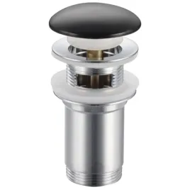 korek-umywalkowy-mosiezny-balneo-klik-klak-c-czarny-z-przelewem-z-ceramiczn