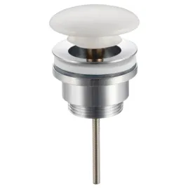 korek-umywalkowy-mosiezny-balneo-klik-klak-d-bialy-uniwersalny-z-ceramiczna