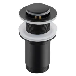 korek-umywalkowy-mosiezny-balneo-klik-klak-e-czarny-bez-przelewu