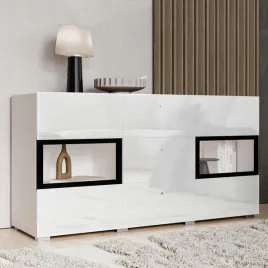 komoda-do-salonu-z-trzema-szufladami-bartez-132-cm-dwudrzwiowa-biala-mat