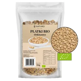 Zdjęcie produktu Płatki Orkiszowe EKOLOGICZNE Naturalne BIO 1 KG Orkisz Naturo