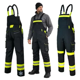 spodnie-ogrodniczki-ocieplane-robocze-meskie-zimowe-odblaskowe-ostrzegawcze