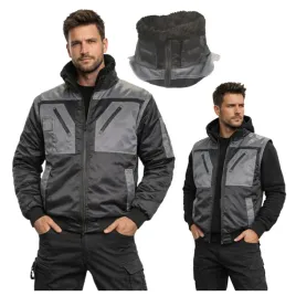 kurtka-meska-zimowa-ocieplana-robocza-odpinane-rekawy-bezrekawnik-3w1-3xl