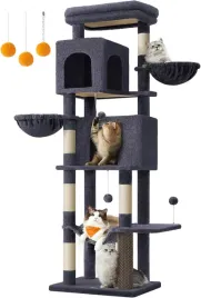 drapak-wysoki-legowisko-slupek-do-drapania-wieza-feandrea-161-220-cm