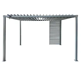 pergola-ogrodowa-multiklimatyczna-3x3m-z-metalowa-zaluzja-regulowany-dach