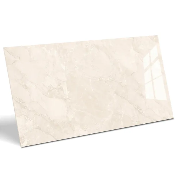 PŁYTKI PODŁOGOWE ŁAZIENKOWE 60x120 cm GRES CROC BEIGE BEŻOWY MARMUR POŁYSK