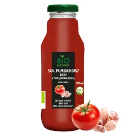 Zdjęcie produktu Sok Pomidorowy z Solą Himalajską 100% EKOLOGICZNY 300 ml / BIO Naturo