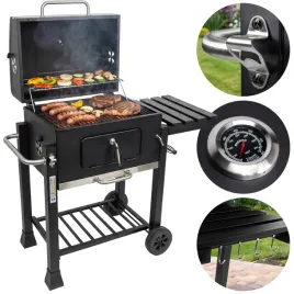 grill-weglowy-duzy-ogrodowy-pokrywa-termometr-ruszt-zeliwny-popielnik