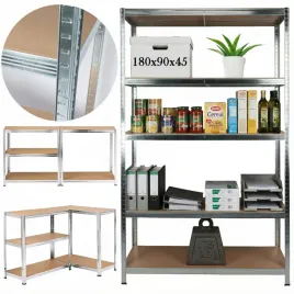 regal-metalowy-magazynowy-garazowy-5-poziomow-180x90x45cm-875kg-4mm-srebrny