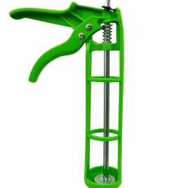 pistolet-do-silikonu-zielony-plastikowy