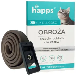 obroza-przeciw-pchlom-happs-dla-kotow-kota-35-cm-brazowa-na-4-miesiace