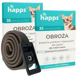 obroza-dla-psa-przeciw-kleszczom-pchlom-happs-dla-malych-psow-zestaw-2-szt