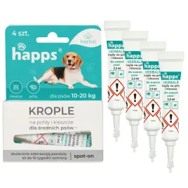 krople-na-kleszcze-i-pchly-dla-psa-do-4-miesiecy-ochrony-4-x-25-ml-happs