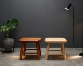 solidny-taboret-sosnowy-30cm-kwadrat-lakierowany-olchowy-polski-producent