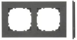 simon-55-ramka-podwojna-2-krotna-metalowa-inox-czarny-nature