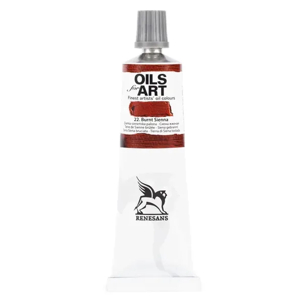 Farba olejna RENESANS 60 ml (22 - ziemia sieneńska palona)