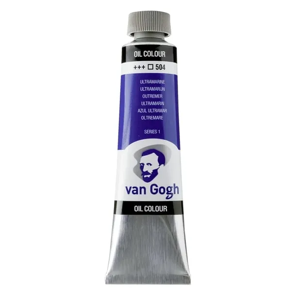 Farba olejna VAN GOGH 40 ml (504  - ultramaryna)