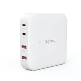 mocna-ladowarka-sieciowa-gan-100w-2x-usb-a-2x-usb-c-biala