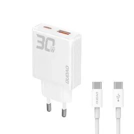 ladowarka-sieciowa-gan-30w-usb-a-usb-c-z-kablem-usb-c-biala