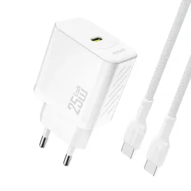 ladowarka-sieciowa-usb-c-z-kablem-usb-c-gan-pd-25w-biala