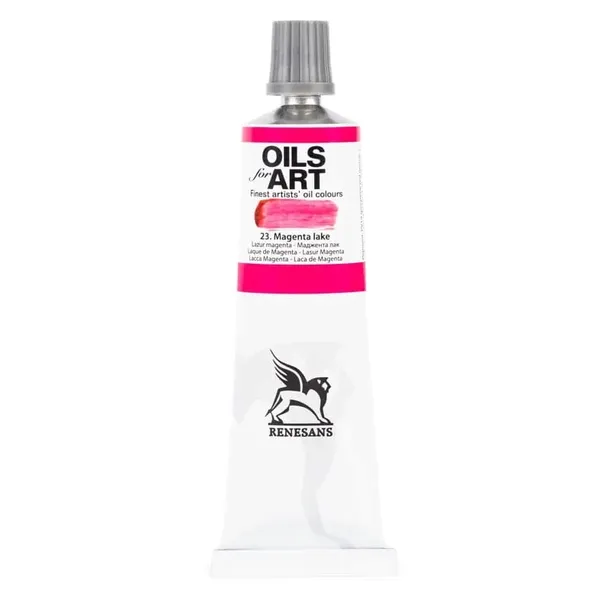 Farba olejna RENESANS 60 ml (23 - lazur magenta)