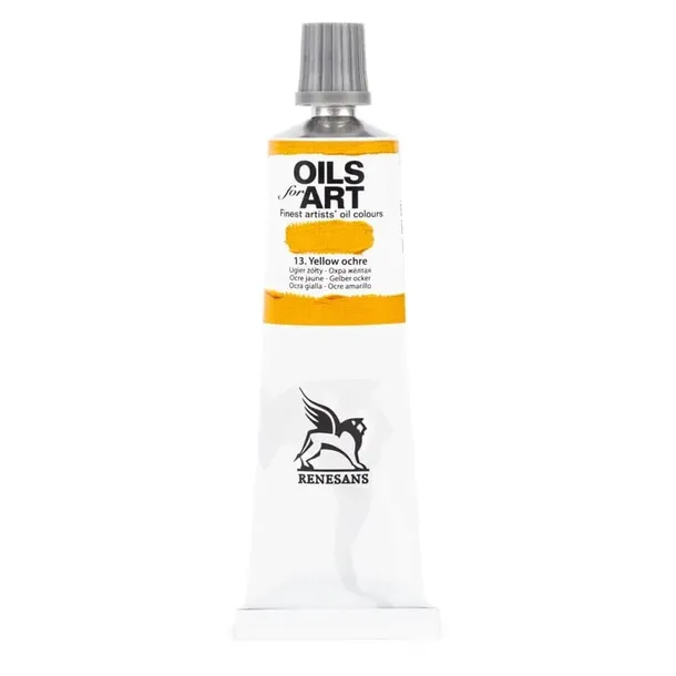 Farba olejna RENESANS 60 ml (13 - ugier żółty)