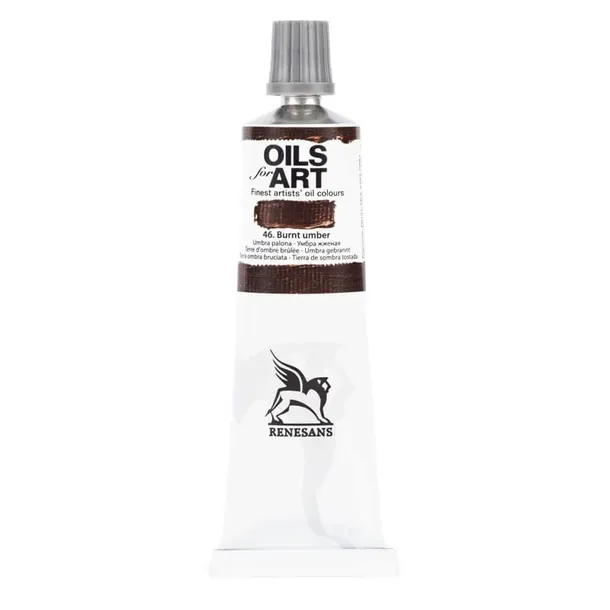 Farba olejna RENESANS 60 ml (46 - umbra palona)