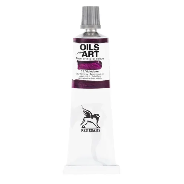 Farba olejna RENESANS 60 ml (26 - lazur fioletowy)