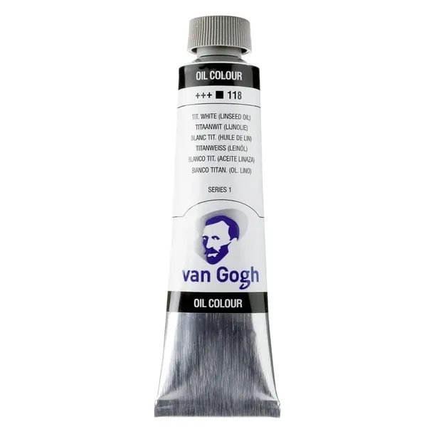 Farba olejna VAN GOGH 40 ml (118 - biel tytanowa)