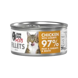 john-dog-for-cats-mokra-karma-dla-kota-kurczak-z-krewetkami-filety-70g