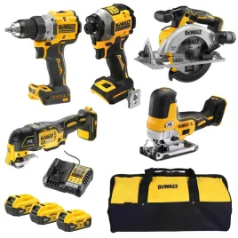 zestaw-5-elektronarzedzi-dewalt-combo-dck502p3-qw-3x50ah-18v