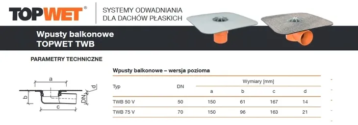 topwet-wpust-balkonowy-twb-75-bit-s-rodzaj-wpusty-dachowe
